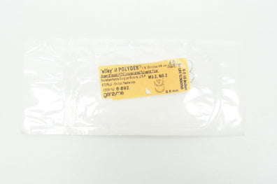 Genzyme 6-692 4-0 II POLYDEK, Green Braided PTFE, ME-2, 8.8mm 18inch